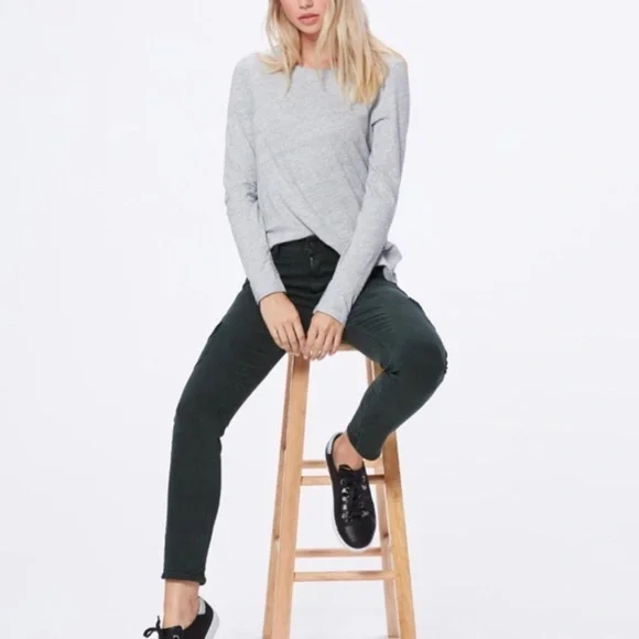 Page Vintage Midnight Green jeans - Picture 3 of 16